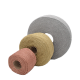 Non-ferrous metal wool