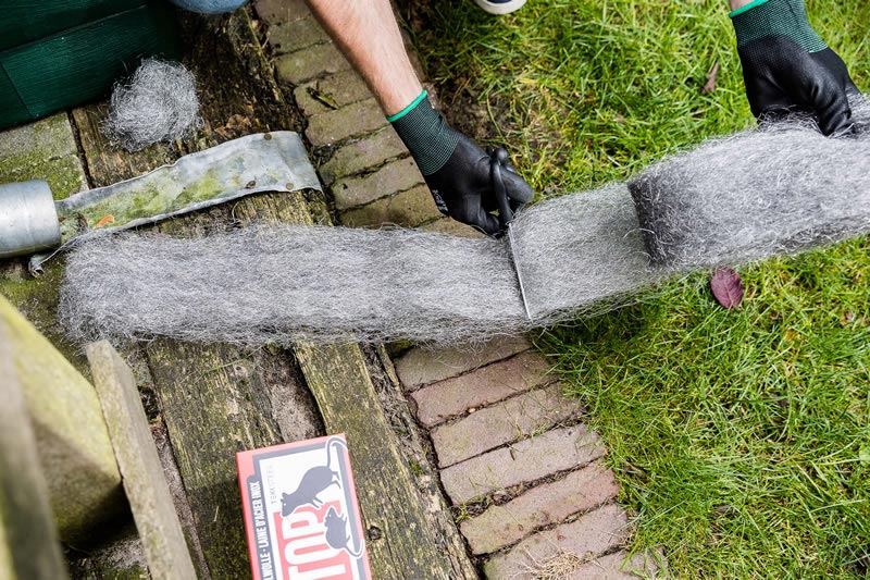 Makkelijk te verwerken om muizen te weren