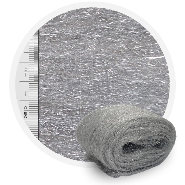 Aluminiumwol FIJN 100 gram