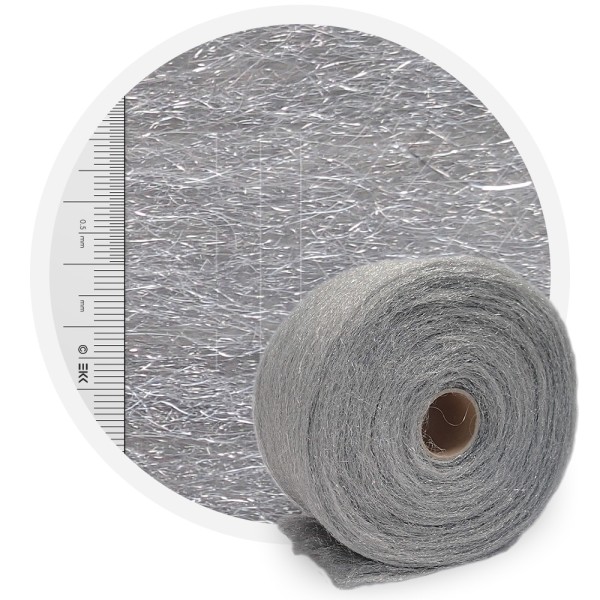 Aluminiumwol FIJN 450 gram
