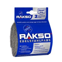 RAKSO RVS Staalwol pads extra fijn