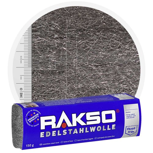 Rakso Edelstahlwolle FEIN 150 gr