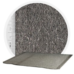 RVS Staalwol 434 - 1000 mm, 70 μm, ± 1200 gr/m2 (per meter)