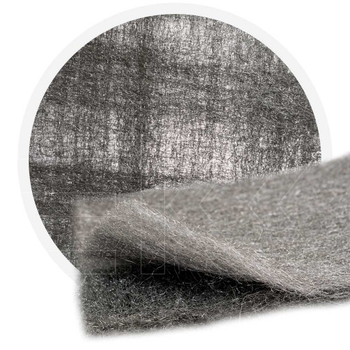 Stainless Steel Wool 434 crossed 600 mm - 70 μm, ± 1000 gr/m2