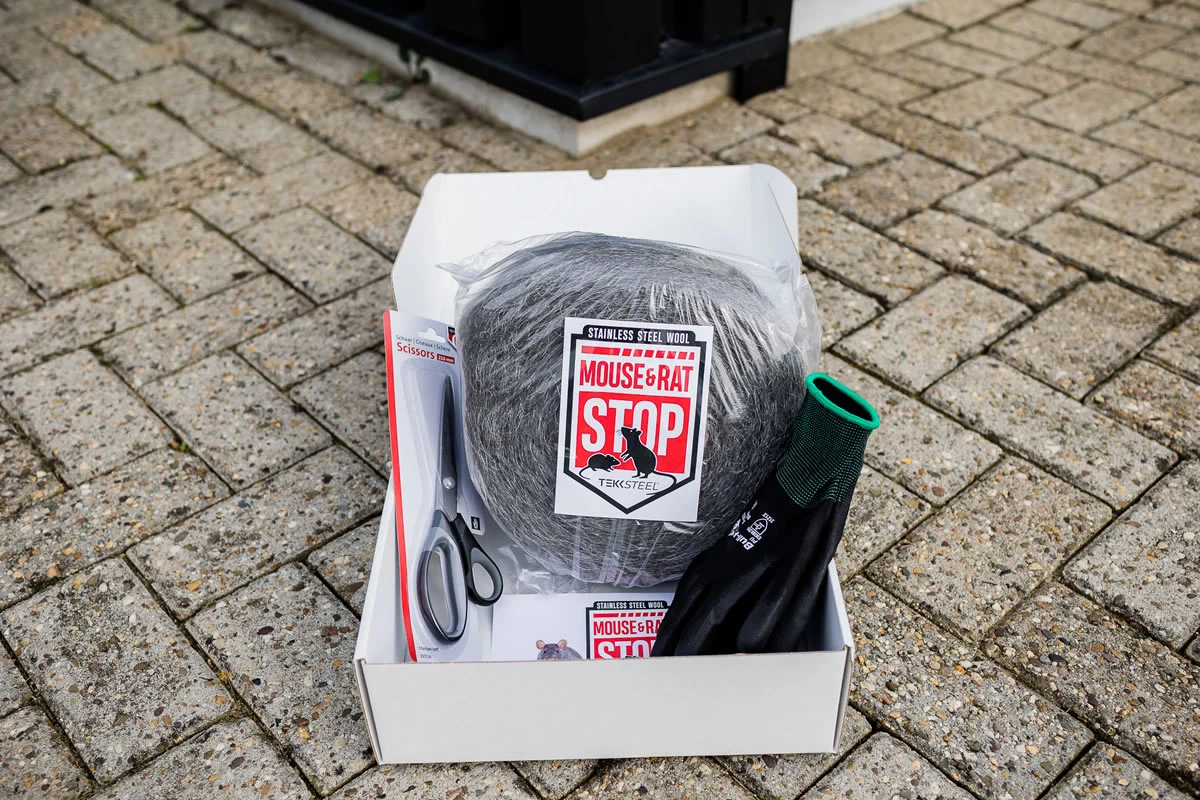 Staalwol tegen muizen voordeelset 1kg